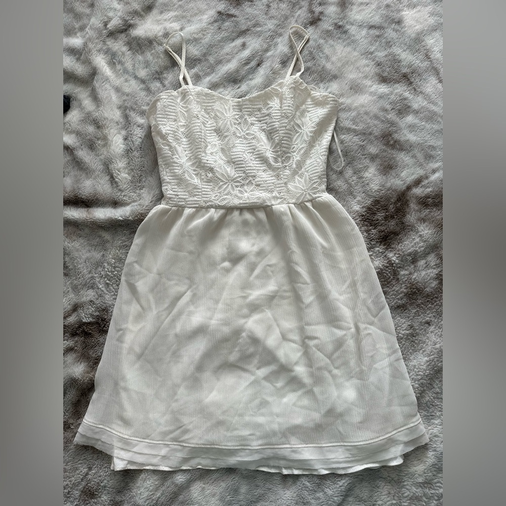 Princess Vera Wang White Textured Romper